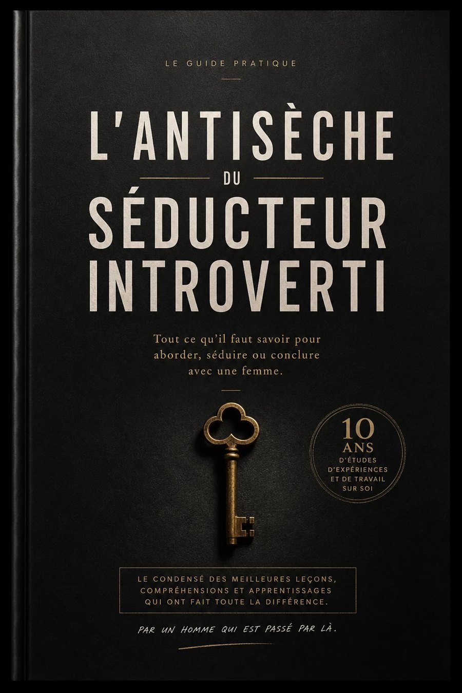 La couverture du guide L'Antisèche du Séducteur Introverti