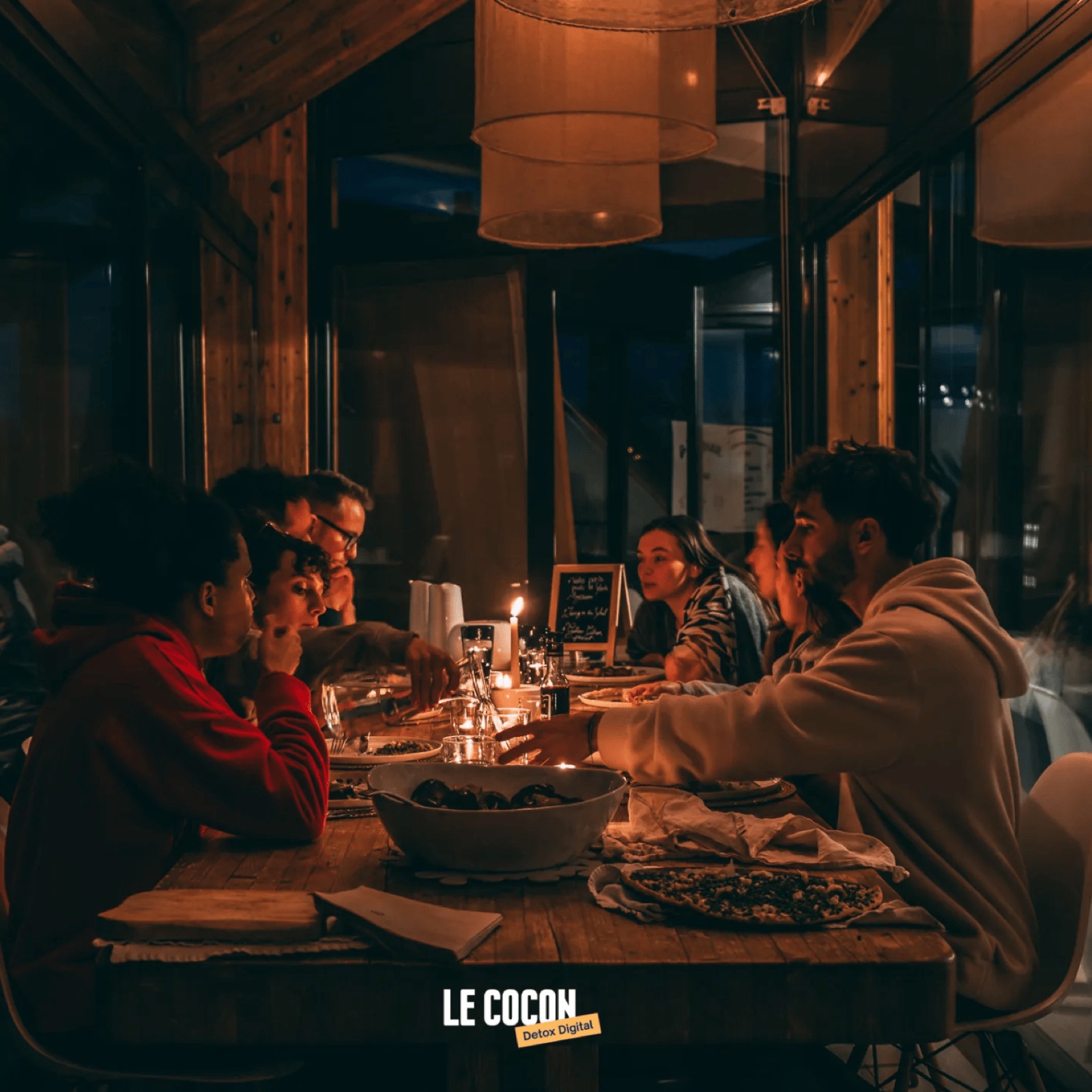 Dîner aux chandelles