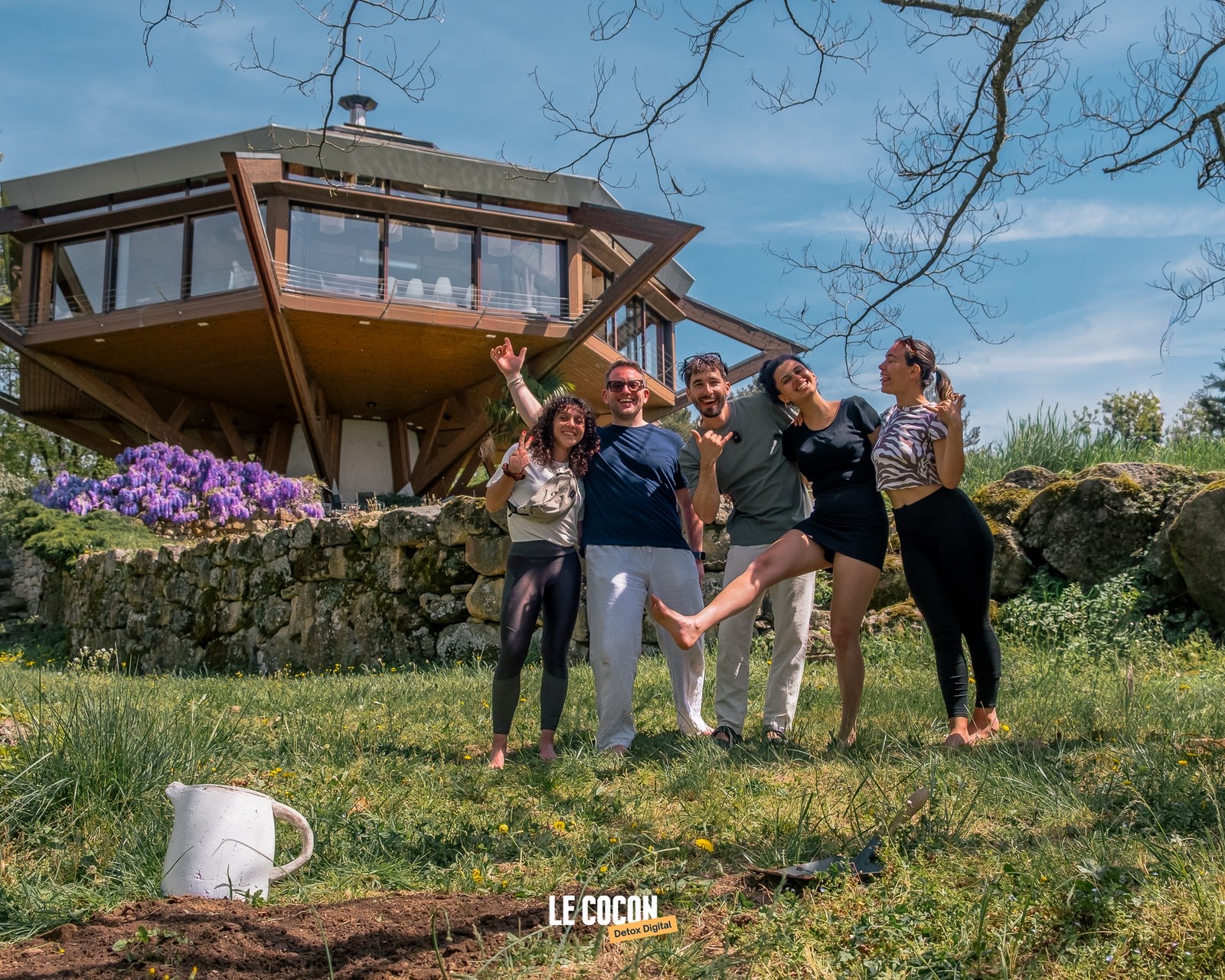 Groupe en extérieur
