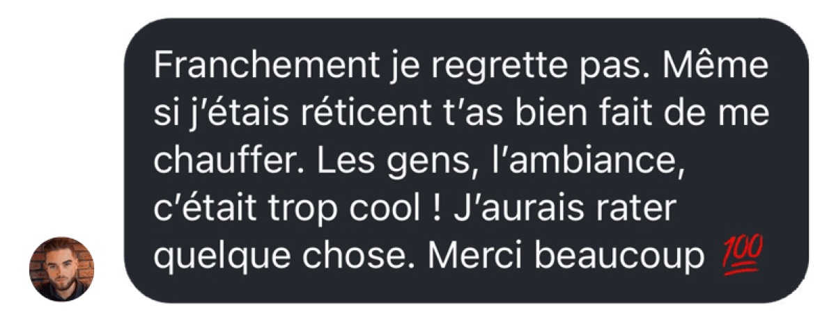 Témoignage